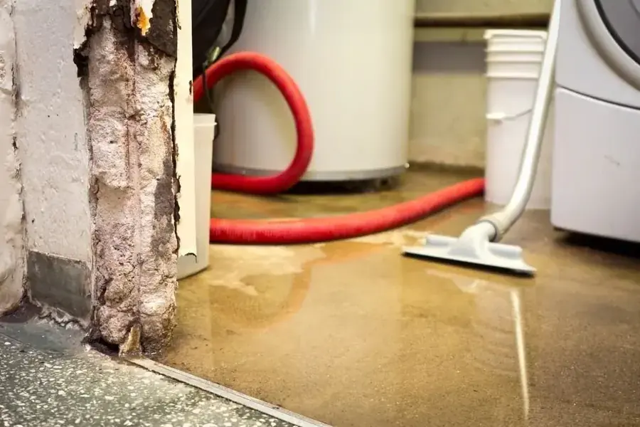 Water extracted from a first floor in Kingstowne